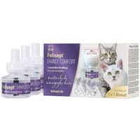 Felisept Family Comfort Nachfüllflakon im Mehrkatzenhaushalt 3x45 ml von Felisept