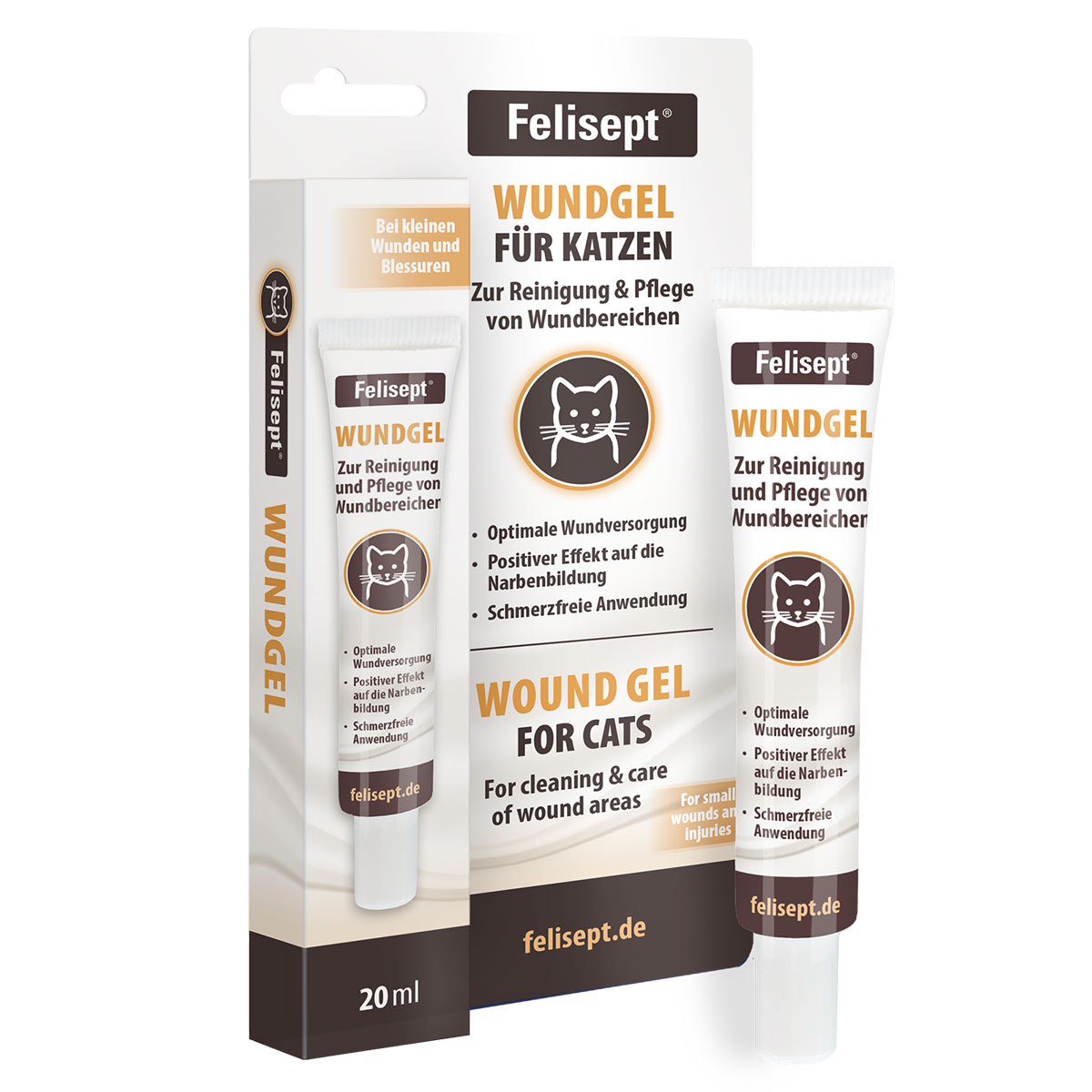 Felisept Wundgel für Katzen 20ml Felisept Wundgel für Katzen 20ml von Felisept