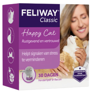 Feliway Classic Verdampfer für Katzen 1 Nachfüllflakon von Feliway
