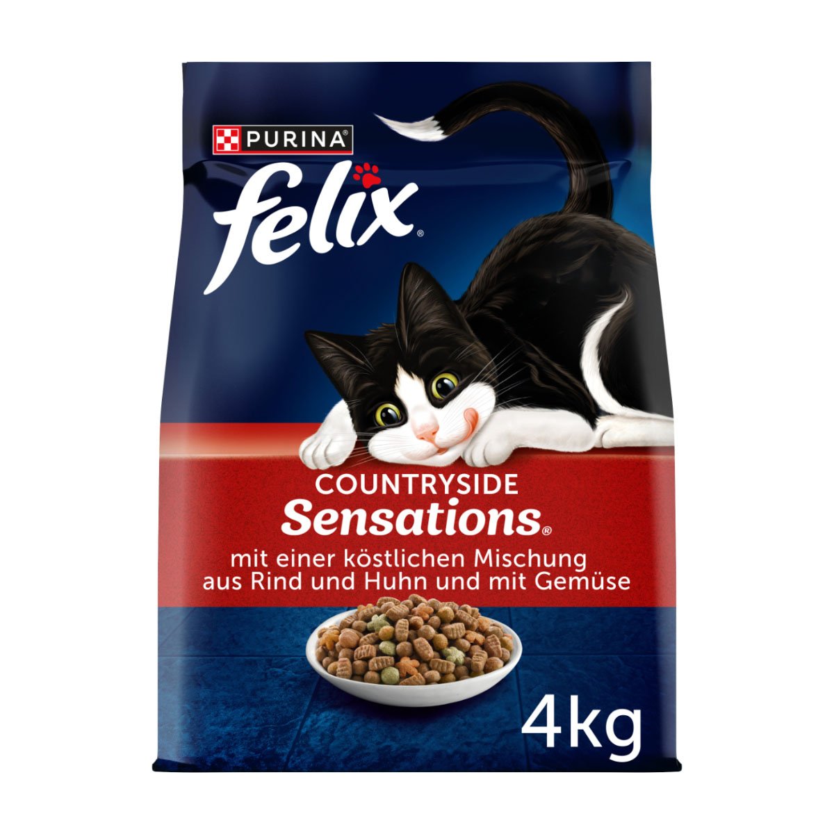 FELIX Countryside Sensations Rind & Huhn 2x4kg von Felix