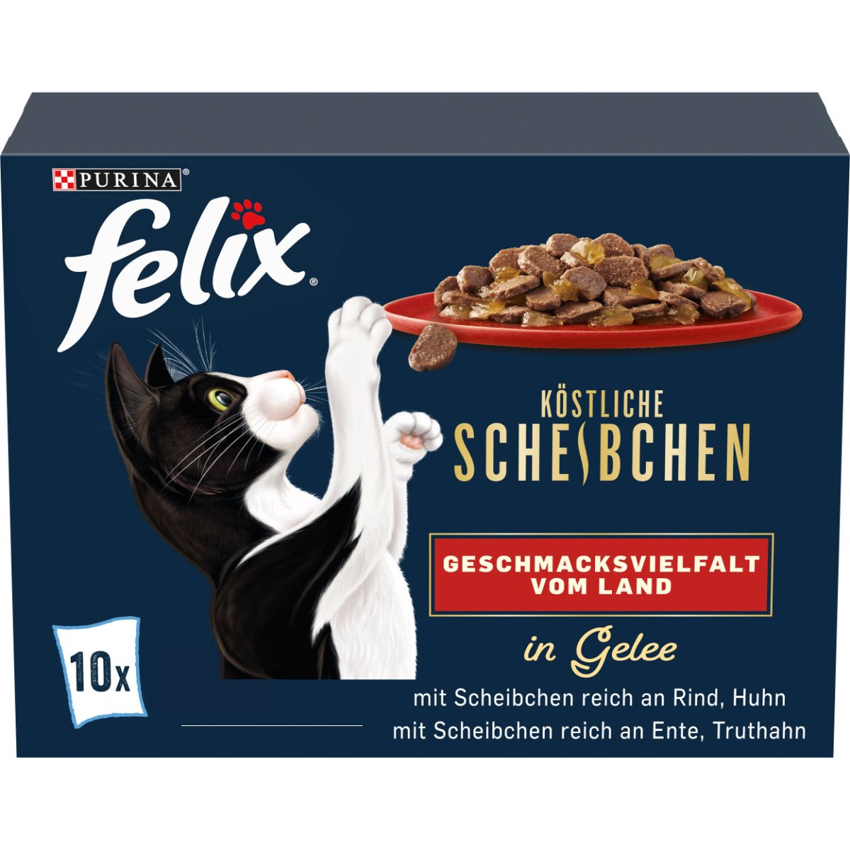 FELIX Köstliche Scheibchen Geschmacksvielfalt vom Land 10x80g von Felix