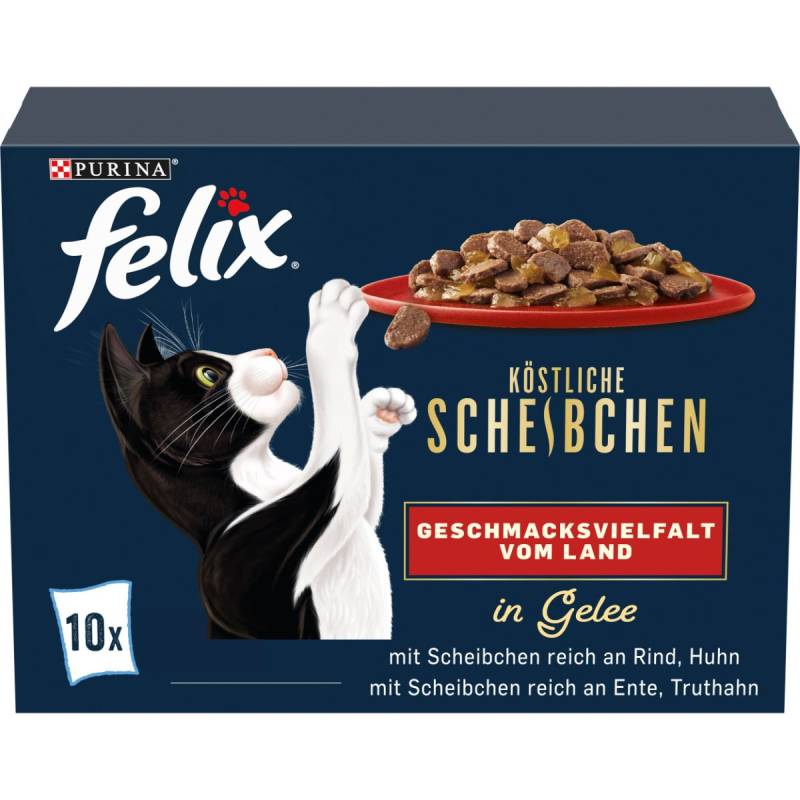 FELIX Köstliche Scheibchen Geschmacksvielfalt vom Land 60x80g von Felix
