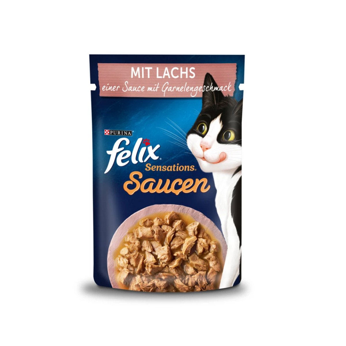 FELIX Sensations Saucen mit Lachs & Garnelengeschmack 26x85g von Felix