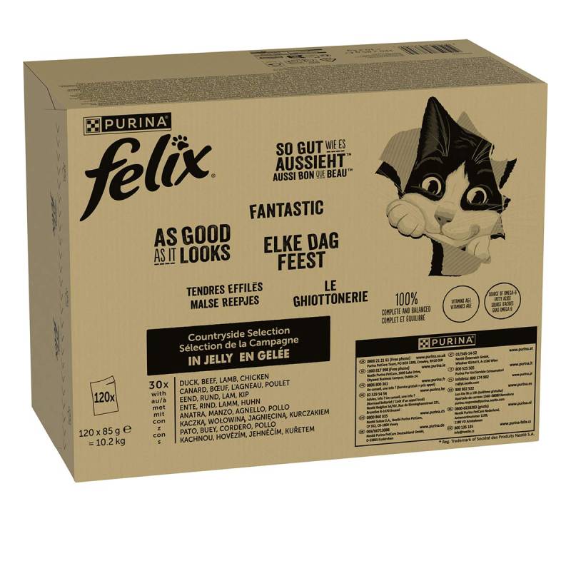 FELIX So gut wie es aussieht Geschmacksvielfalt vom Land 120x85 g von Felix