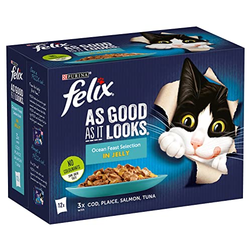 Felix As Good As Es Looks Ozean Leckerli, 12 x 100g von FELIX