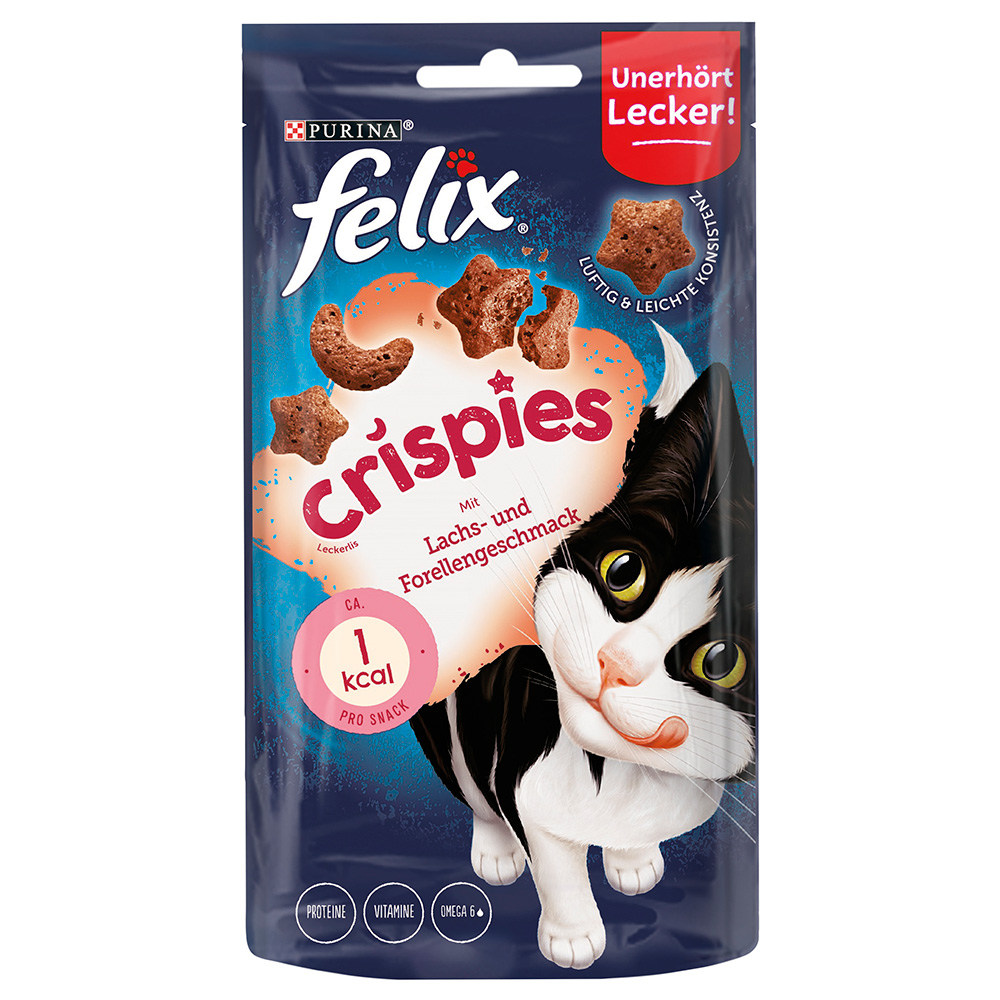Felix Crispies -Sparpaket: Lachs & Forelle (3 x 45 g) von Felix