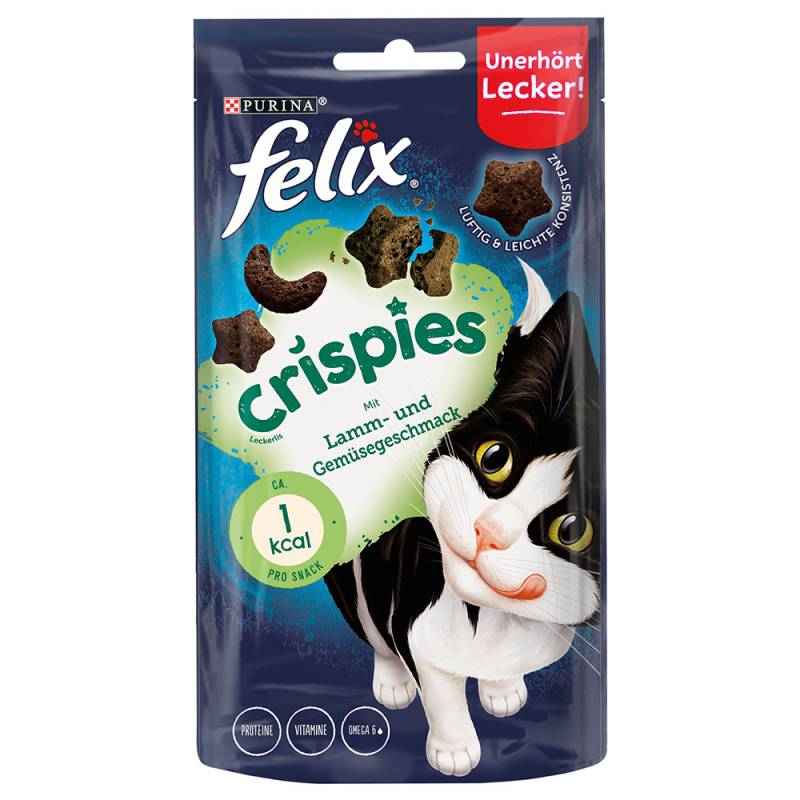 Felix Crispies -Sparpaket: Lamm & Gemüse (3 x 45 g) von Felix