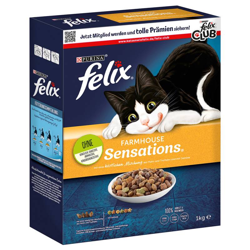 Felix Farmhouse Sensations mit Huhn - 1 kg von Felix