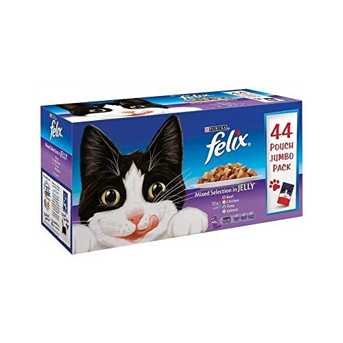 Felix Gemischte Auswahl In Gelee - Beutel (44X100G) von Felix
