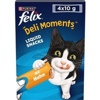 Felix Katzensnack Deli Moments Huhn 44x10 g Felix Katzensnack Deli Moments Huhn 44x10 g von Felix