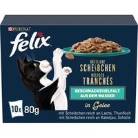 Felix  Köstliche Scheibchen 10 x 80 g Geschmacksvielfalt aus dem Wasser von Felix