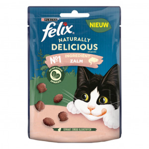 Felix Naturally Delicious mit Lachs Katzensnack 4 x 50 g Felix Naturally Delicious mit Lachs Katzensnack 4 x 50 g von Felix