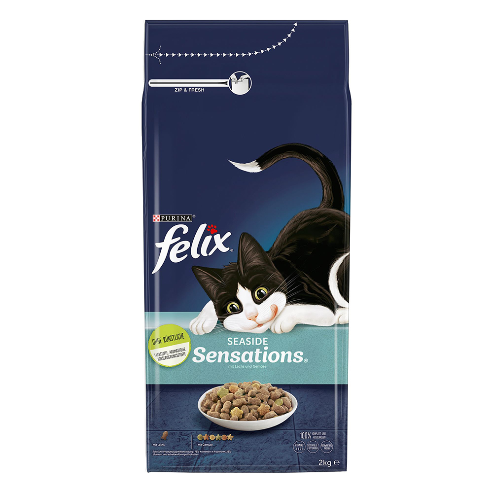Felix Seaside Sensations mit Lachs - 2 kg Felix Seaside Sensations mit Lachs - 2 kg von Felix
