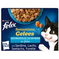 Felix Sensations Gelees 12x85g Geschmacksvielfalt aus dem Wasser von Felix