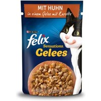 Felix Sensations Gelees Huhn & Karotten 104x85 g von Felix