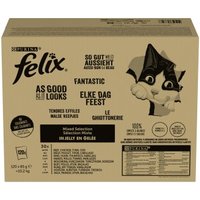 Felix So gut wie es aussieht in Gelee 120x85 g Gemischte Vielfalt 2 von Felix