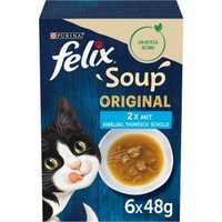 Felix Soup 6x48g Geschmacksvielfalt aus dem Wasser von Felix