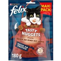 Felix Tasty Nuggets 6 x 180 g Rind & Lamm von Felix