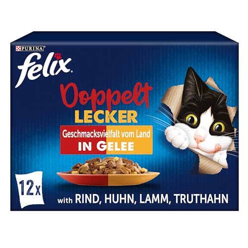 Felix doppel Lecker, pack of 6 (1x12x85g) von Felix