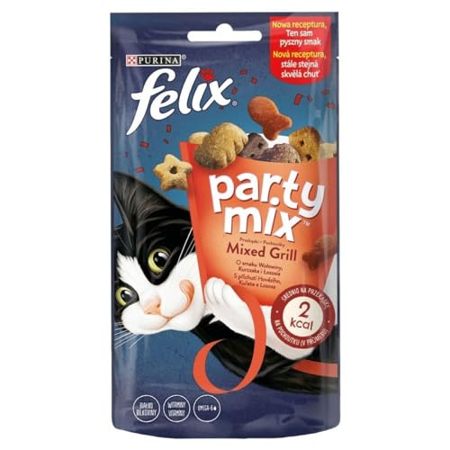 Purina Snack für Katzen Party Mix Grill von Felix
