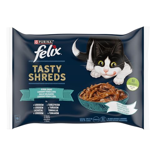 Purina Tasty Shreds Katzenfutter von Felix