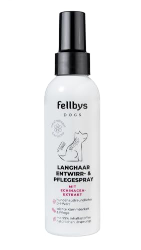 Fellbys Dogs Langhaar Entwirr- & Pflegespray mit Echinacea-Extrakt 150ml von Fellby