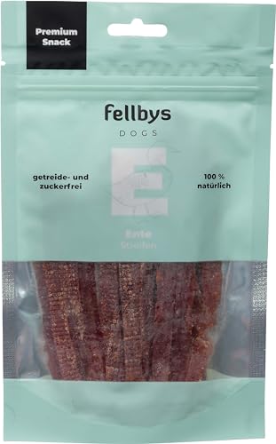 Fellbys Hundesnacks Ente in Streifen 70g von Fellby