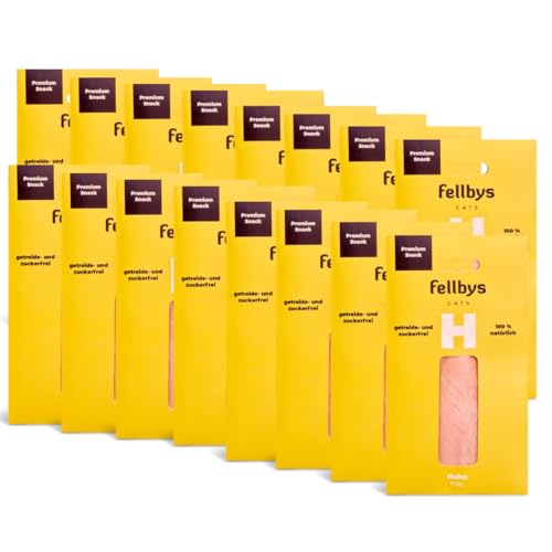 Fellbys Katzensnacks Hühnerfilet 25g (16, Huhn) von Fellby