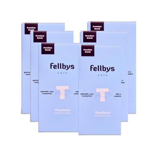 Fellbys Katzensnacks Liquid Huhn 90g (10, Huhn) von Fellby
