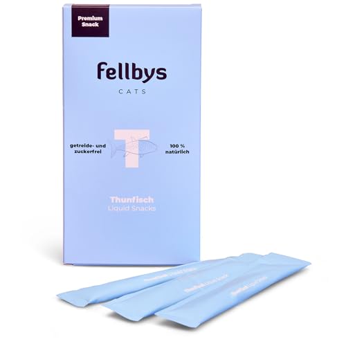 Fellbys Katzensnacks Liquid Thunfisch 90g (6x15g) von Fellby