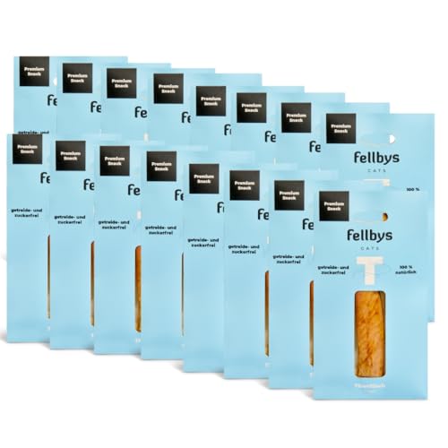 Fellbys Katzensnacks Thunfischfilet 25g (16, Thunfisch) von Fellby