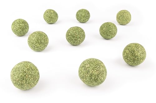 Fellefant Katzenspielzeug mit Katzenminze – 10 Kugeln für Spiel, Spaß & Beruhigung | Natürliches Spielzeug aus Catnip für Katzen jeder Altersstufe Fellefant Katzenspielzeug mit Katzenminze – 10 Kugeln für Spiel, Spaß & Beruhigung | Natürliches Spielzeug aus Catnip für Katzen jeder Altersstufe von Fellefant