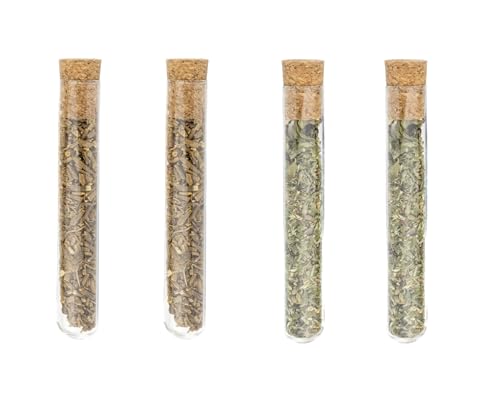 Fellefant Nachfüllset für Katzenspielzeug Plüschmäuse – mit Katzenminze & Baldrian – 4er Set zum Nachfüllen – Duftfüllung für Spielmäuse – für Spielspaß & Entspannung bei Katzen Fellefant Nachfüllset für Katzenspielzeug Plüschmäuse – mit Katzenminze & Baldrian – 4er Set zum Nachfüllen – Duftfüllung für Spielmäuse – für Spielspaß & Entspannung bei Katzen von Fellefant