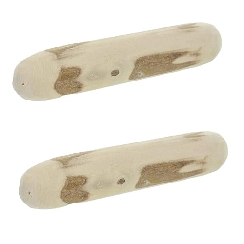 2 Stück Kauspielzeug Für Hunde Aus Natürlichem Kaffeeholz – Natürliches Zahnkauspielzeug Für Hunde | Interaktiver Beißstab Aus Für Welpen | Zahnpflege & Kaumuskeltraining Hundespielzeug von Fellflying