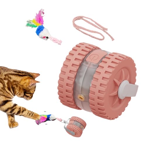 Fellflying Intelligente Ball Katzen Spielzeug,Intelligente Rollball Für Kätzchen - Interaktives Katzenspiel zur geistigen Anregung, Langeweile-Reduzierung und Sinnesförderung Fellflying Intelligente Ball Katzen Spielzeug,Intelligente Rollball Für Kätzchen - Interaktives Katzenspiel zur geistigen Anregung, Langeweile-Reduzierung und Sinnesförderung von Fellflying