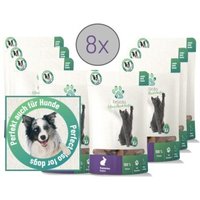 Fellicita Kaninchen Fleischstreifen 8x 50g Fellonis Hundensnacks von Fellicita