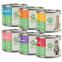 Fellicita Mixpaket Nr. 1 große Vielfalt 6x 200g Fellicita Mixpaket Nr. 1 große Vielfalt 6x 200g von Fellicita