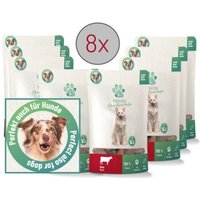 Fellicita Rind Fleischstreifen 8x 50g Fellonis Hundesnacks von Fellicita