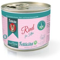 Fellicita Rind pur für Kitten 6x 200g von Fellicita