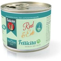 Fellicita Rind & Ente 6x 200g Fellicita Rind & Ente 6x 200g von Fellicita