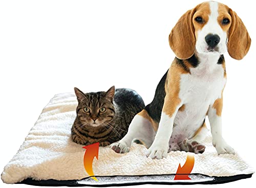 Fellou Heizdecke Katze 60 x 40 cm - Selbstheizende Decke Katze - Waschbar & Knisterfrei - Wärmedecke Katze - Heizmatte Katze Fellou Heizdecke Katze 60 x 40 cm - Selbstheizende Decke Katze - Waschbar & Knisterfrei - Wärmedecke Katze - Heizmatte Katze von Fellou