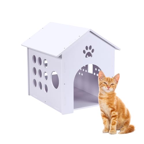 Felmis Katzenhaus Feral Katzenhaus PVC Isoliertes Indoor Katzenhaus für den Sommer Einfach zu Montieren Felmis Katzenhaus Feral Katzenhaus PVC Isoliertes Indoor Katzenhaus für den Sommer Einfach zu Montieren von Felmis