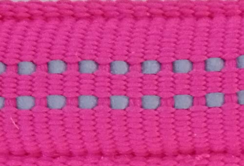 Feltmann Hundegeschirr - Super Soft, pink, reflektierend, Bauchumfang 40-60 cm, 15 mm Bandbreite Feltmann Hundegeschirr - Super Soft, pink, reflektierend, Bauchumfang 40-60 cm, 15 mm Bandbreite von Feltmann