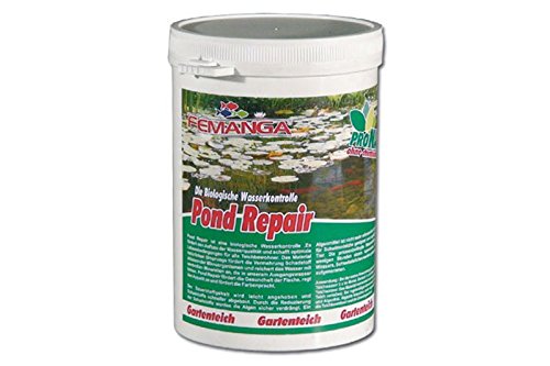 FEMANGA Pond Repair für klares Teichwasser 1 kg für 30.000 Liter FEMANGA Pond Repair für klares Teichwasser 1 kg für 30.000 Liter von Femanga / PondRepair