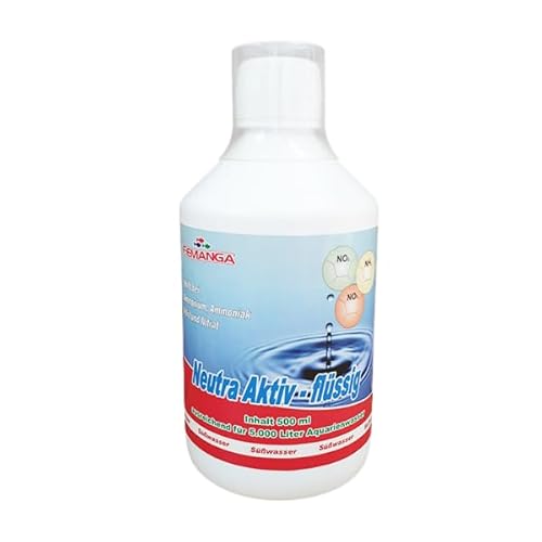 Femanga Neutra 1000 ml - Hochwirksamer Wasseraufbereiter für Aquarien, optimiert für Wasserqualität und Fischgesundheit (1000 ml) von Femanga