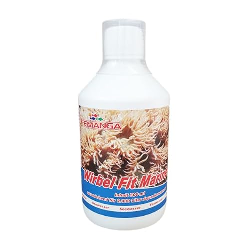 Femanga Wirbelfit 500 ml – Effektives Pflegeprodukt zur Förderung der Wasserqualität und des Wohlbefindens für Meerwasseraquarien Femanga Wirbelfit 500 ml – Effektives Pflegeprodukt zur Förderung der Wasserqualität und des Wohlbefindens für Meerwasseraquarien von Femanga