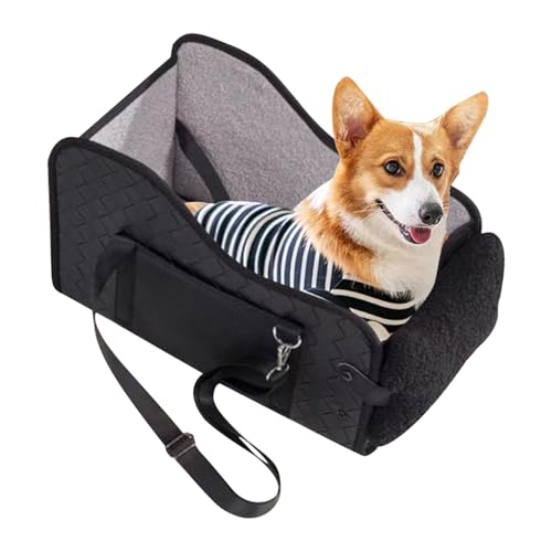 Fenayuu Autositz Für Hunde,Unter 6.4kg Hundeautositz Konsole - Klappbare Sitzerhöhung Transportable Bett Für LKW Innen Außen Reisen Picknick Fenayuu Autositz Für Hunde,Unter 6.4kg Hundeautositz Konsole - Klappbare Sitzerhöhung Transportable Bett Für LKW Innen Außen Reisen Picknick von Fenayuu