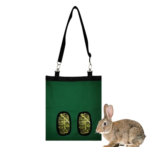 Fenayuu Heusack Für Bunny, 2-Loch-Heuhalter Für Chinchillas, Futterbehälter Aus 600D Oxford-Gewebe Für Chinchilla-Hamster-Häschen-Heimkäfig Fenayuu Heusack Für Bunny, 2-Loch-Heuhalter Für Chinchillas, Futterbehälter Aus 600D Oxford-Gewebe Für Chinchilla-Hamster-Häschen-Heimkäfig von Fenayuu