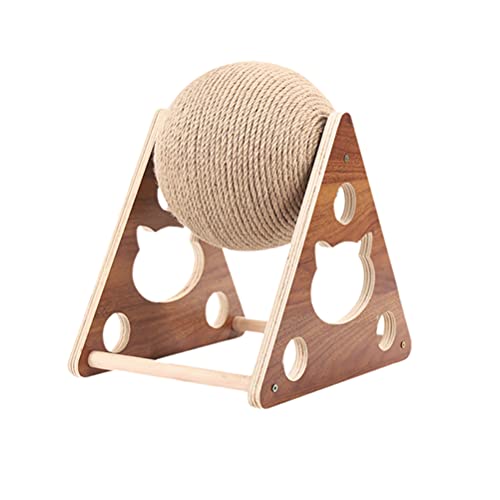 Fencelly Katzenkratzbaum mit Sisal-Seil-Ball, Klettergerüst den Innenbereich, Katzenkratzbaum Fencelly Katzenkratzbaum mit Sisal-Seil-Ball, Klettergerüst den Innenbereich, Katzenkratzbaum von Fencelly