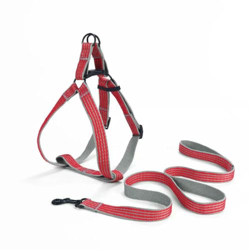 Einstellbare Hund Y Harness Atmungsaktive Reflektierende Welpen Harness Leine für Kleine Medium Große Hund Chihuahua Weste Labrador Pet Suppli von Fenhaodian